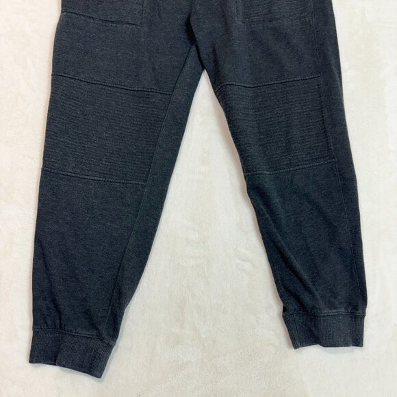 Amnesia Black Jogger Sweatpants with Zip Pockets Men's Size L - Casual Bottoms - Picture 6 of 12